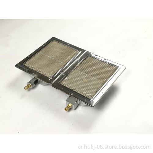 butane gas grill ceramic tile infrared burner for korea grill shawarma
